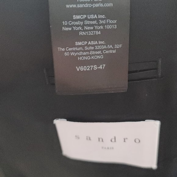 NWT Sandro mens blazer suit-Size 42 - Picture 5 of 6